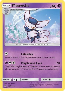 Meowstic #80/214 · Pokémon