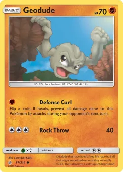 Geodude #87/214 · Pokémon
