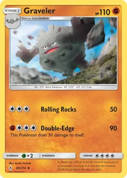 Graveler #88/214 · Pokémon