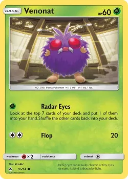 Venonat #9/214 · Pokémon