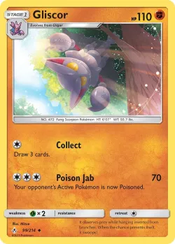 Gliscor #99/214 · Pokémon