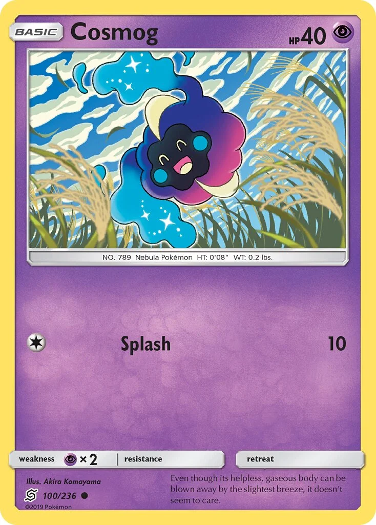 Cosmog 「UNM 100/236」「EN」