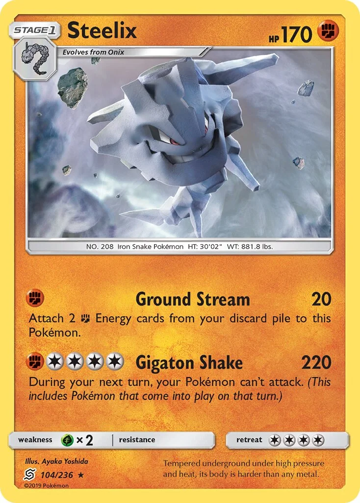 Steelix 「UNM 104/236」「EN」