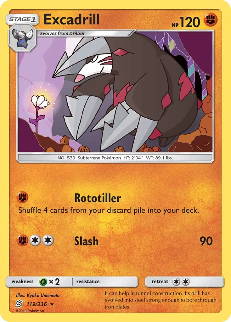 Excadrill 「UNM 119/236」「EN」