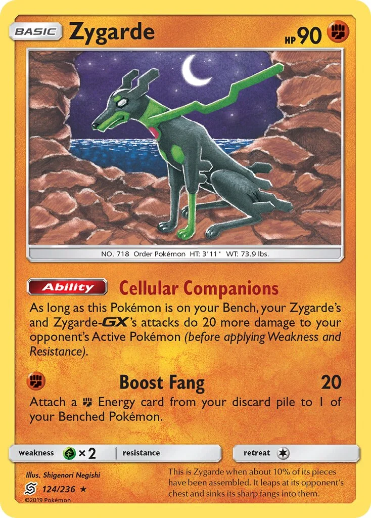 Zygarde 「UNM 124/236」「EN」