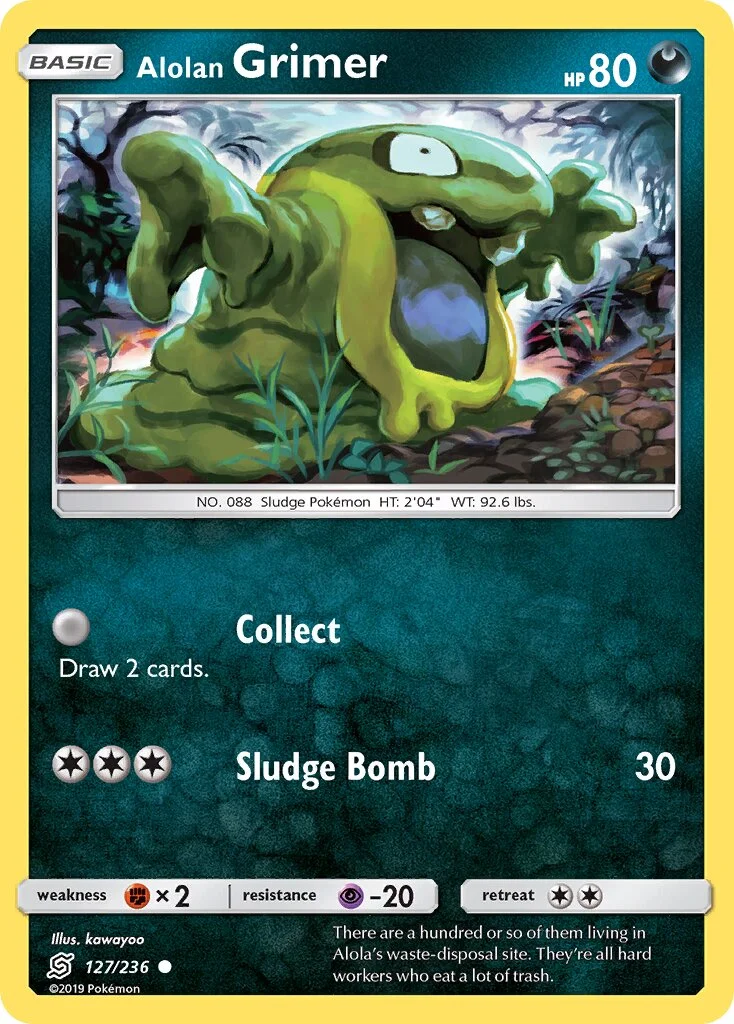 Alolan Grimer 「UNM 127/236」「EN」