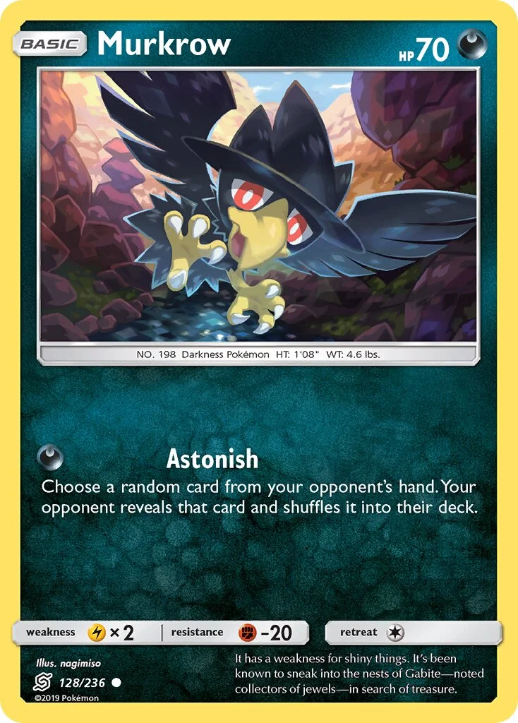 Murkrow 「UNM 128/236」「EN」