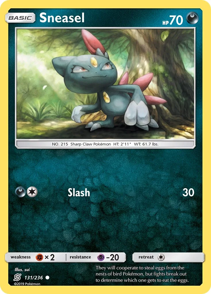 Sneasel 「UNM 131/236」「EN」
