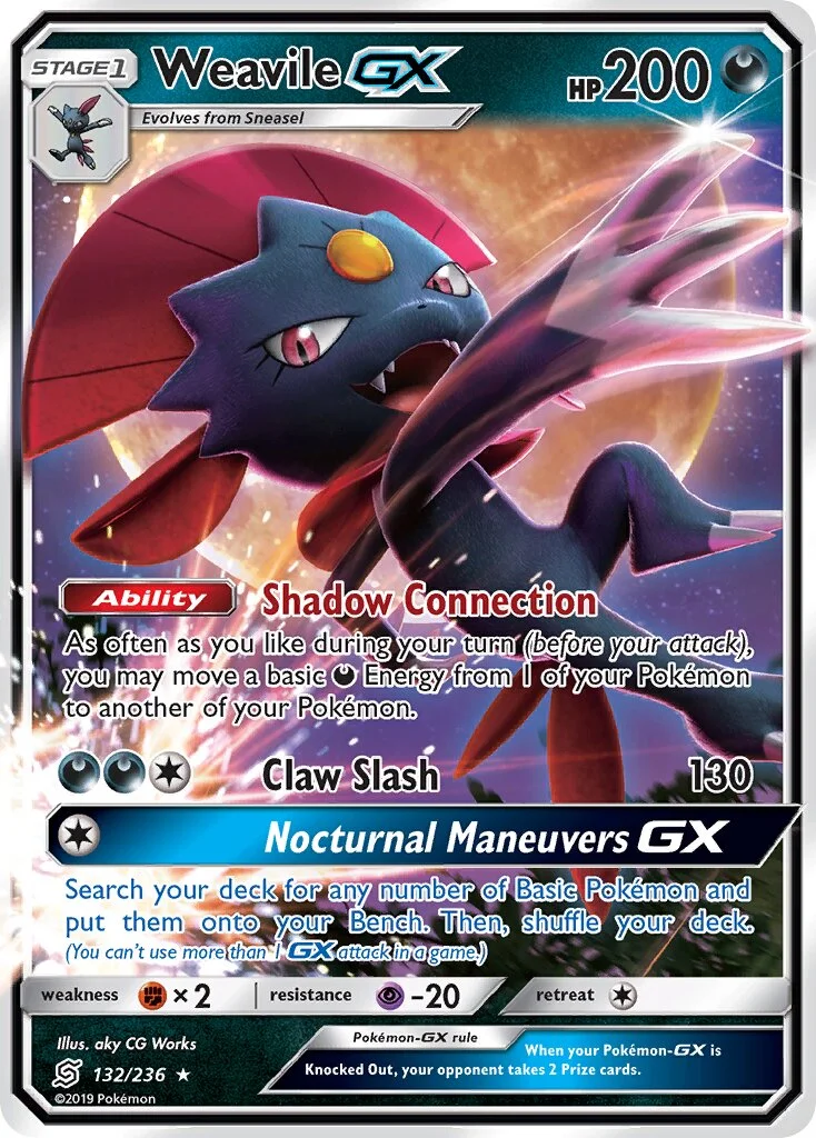 Weavile-GX 「UNM 132/236」「EN」