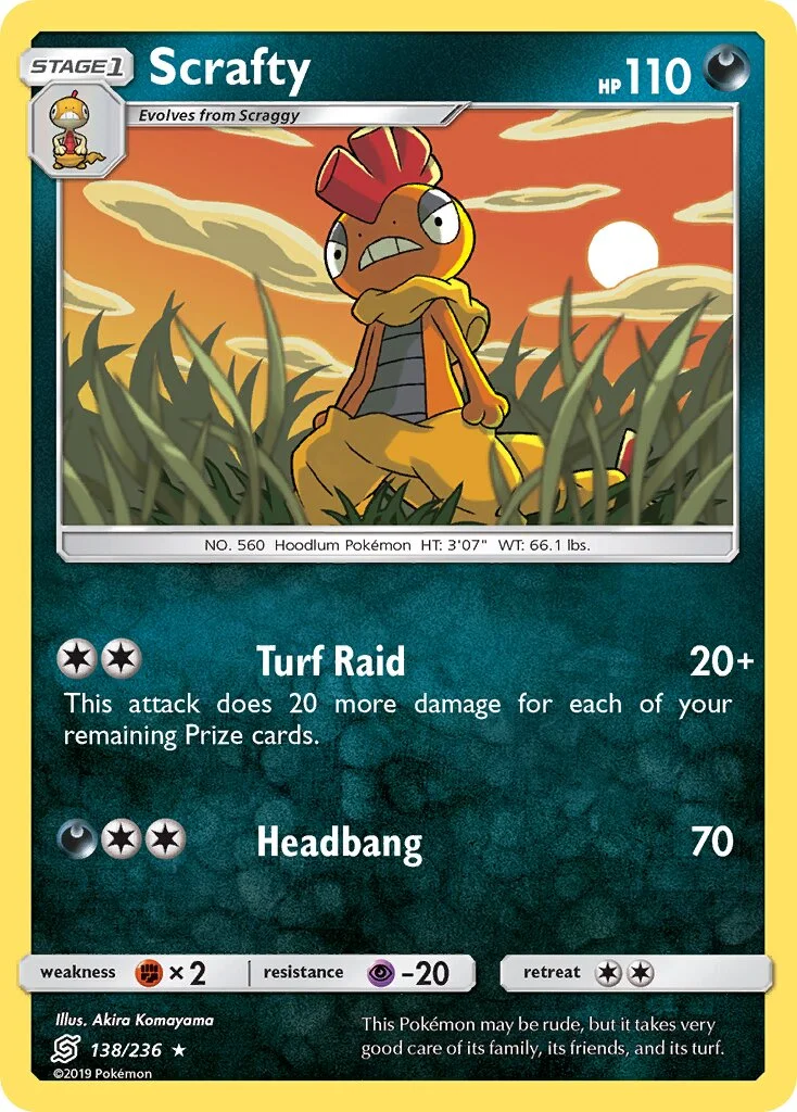Scrafty 「UNM 138/236」「EN」