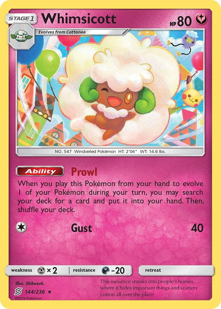 Whimsicott 「UNM 144/236」「EN」