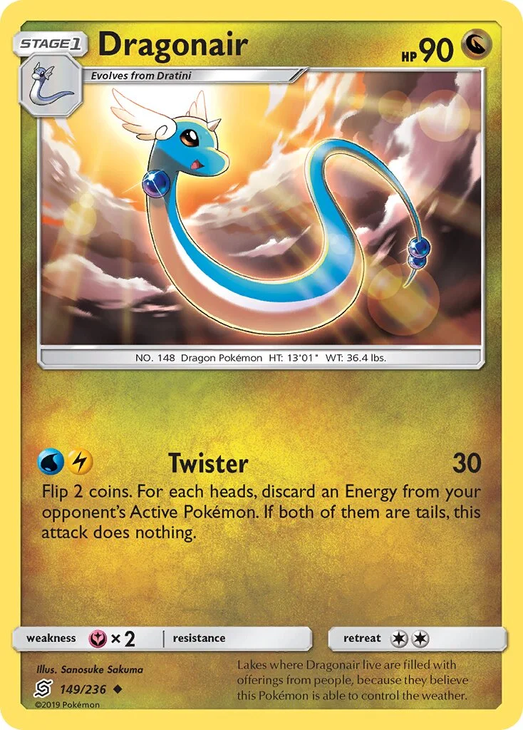 Dragonair 「UNM 149/236」「EN」