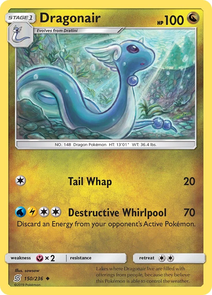 Dragonair 「UNM 150/236」「EN」