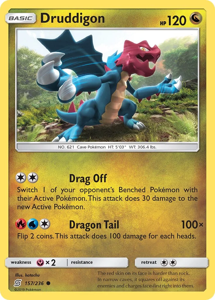 Druddigon 「UNM 157/236」「EN」