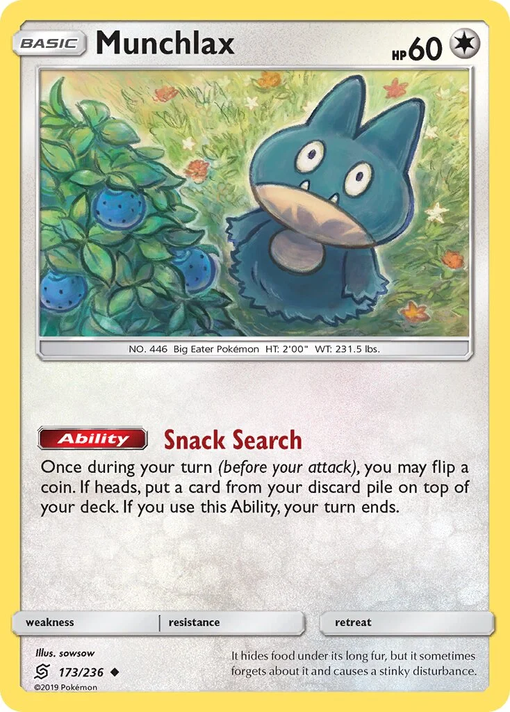 Munchlax 「UNM 173/236」「EN」