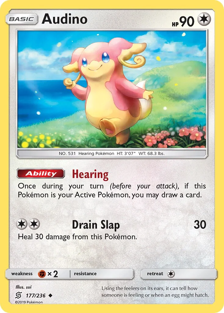 Audino 「UNM 177/236」「EN」