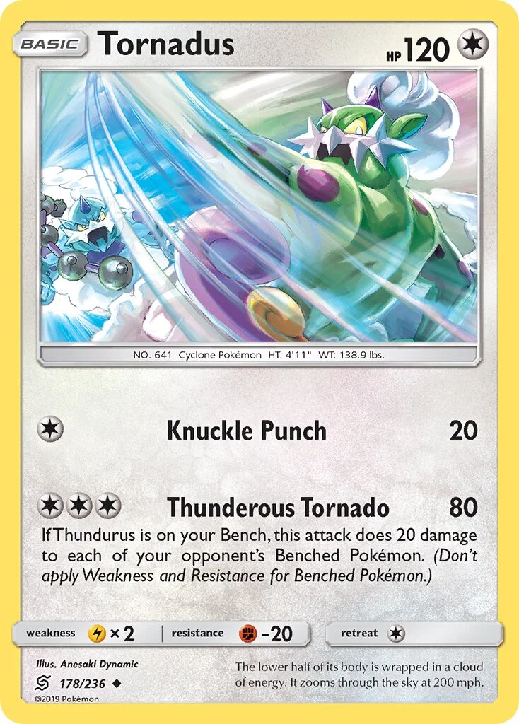 Tornadus 「UNM 178/236」「EN」