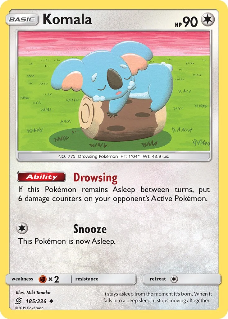 Komala 「UNM 185/236」「EN」