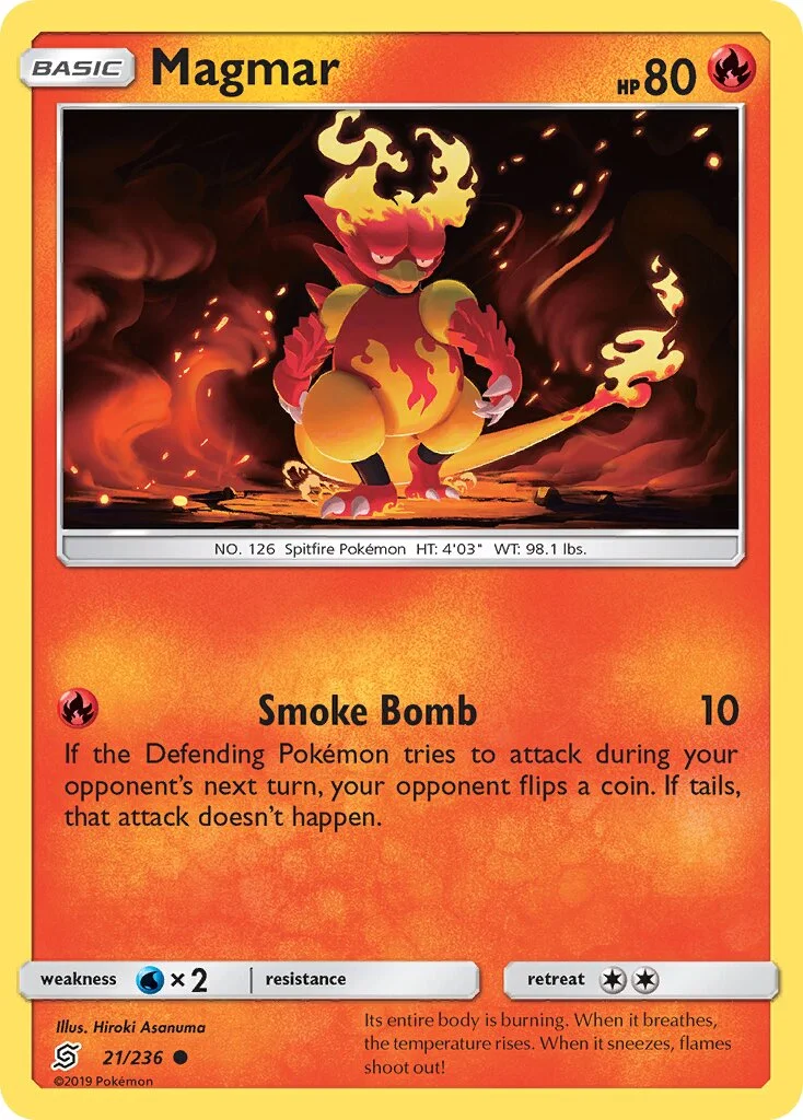 Magmar 「UNM 21/236」「EN」