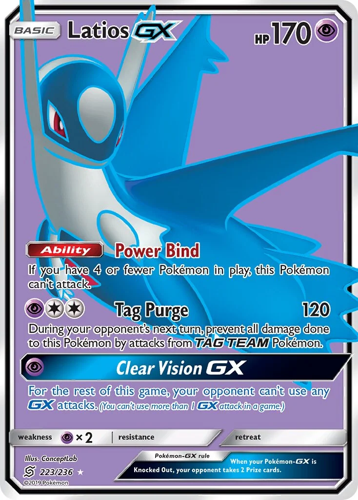 Latios-GX 「UNM 223/236」「EN」