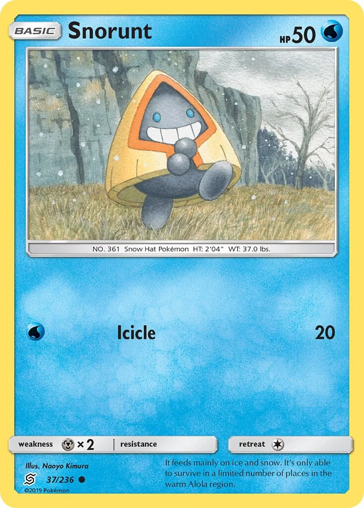 Snorunt 「UNM 37/236」「EN」