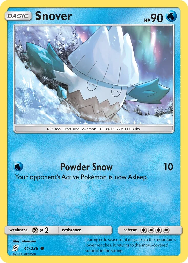 Snover 「UNM 41/236」「EN」