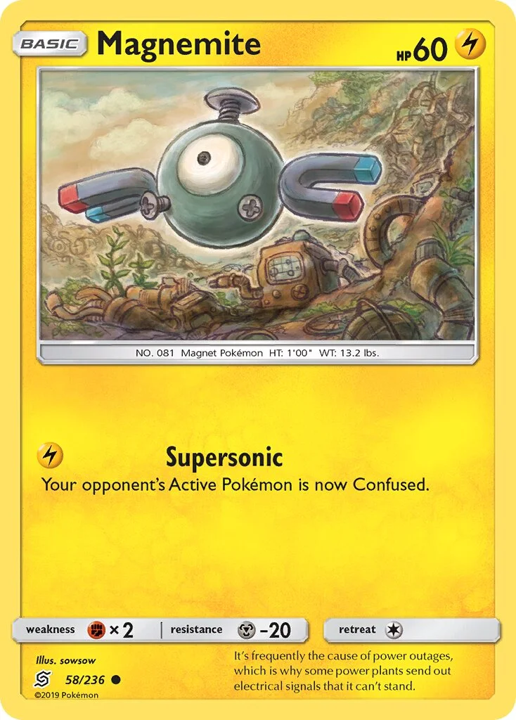 Magnemite 「UNM 58/236」「EN」