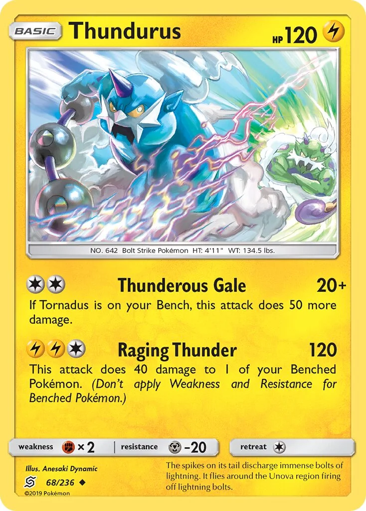 Thundurus 「UNM 68/236」「EN」