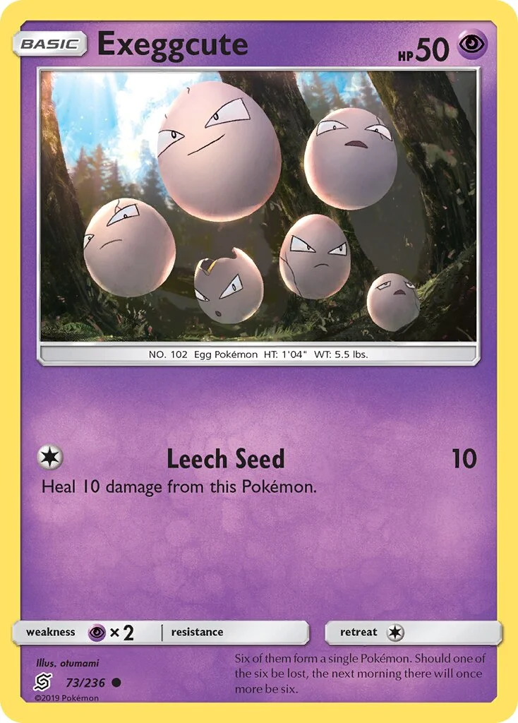 Exeggcute 「UNM 73/236」「EN」