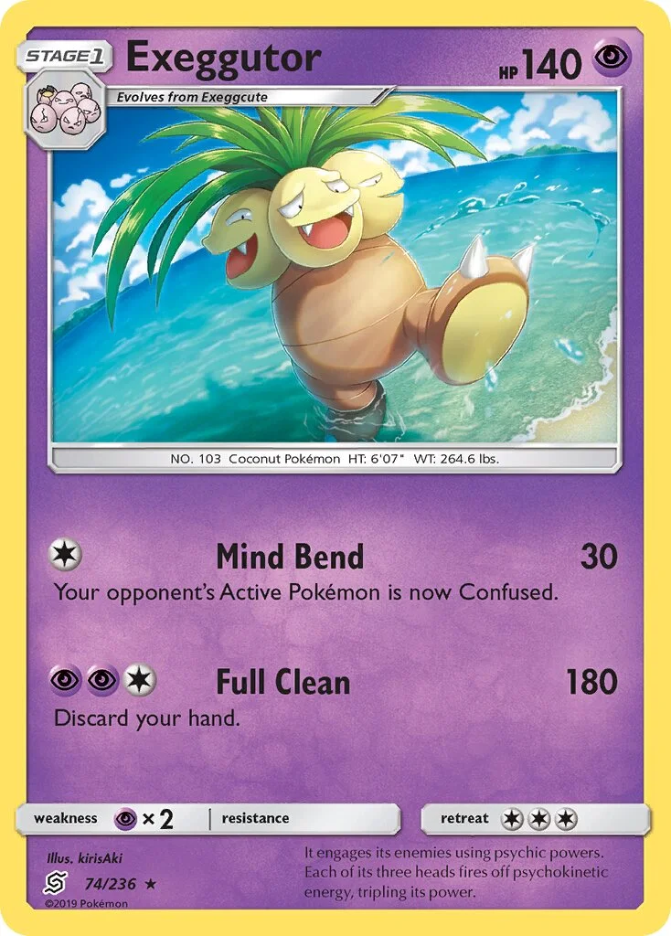 Exeggutor 「UNM 74/236」「EN」