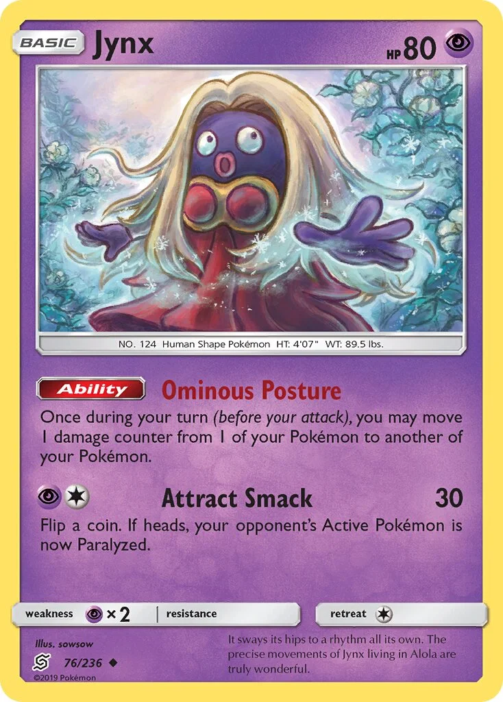 Jynx 「UNM 76/236」「EN」