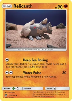 Relicanth #111/236 · Pokémon