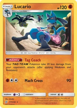 Lucario #117/236 · Pokémon
