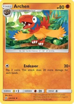 Archen #120/236 · Pokémon