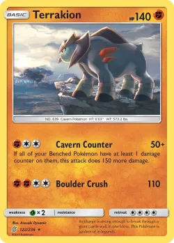 Terrakion #122/236 · Pokémon