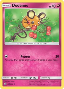 Dedenne #145/236 · Pokémon