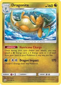 Dragonite #151/236 · Pokémon