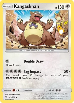 Kangaskhan #163/236 · Pokémon