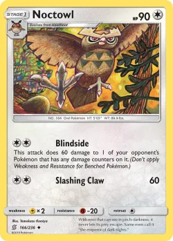 Noctowl #166/236 · Pokémon