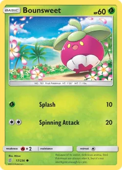Bounsweet #17/236 · Pokémon