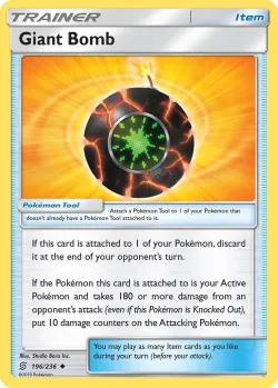 Giant Bomb #196/236 · Pokémon