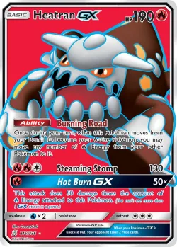 Heatran-GX #216/236 · Pokémon