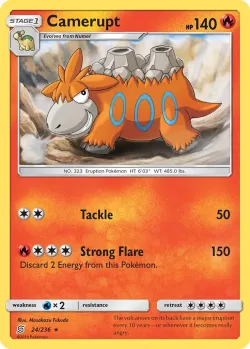 Camerupt #24/236 · Pokémon