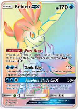 Keldeo-GX 「UNM 240/236」「EN」