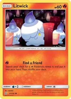 Litwick #27/236 · Pokémon
