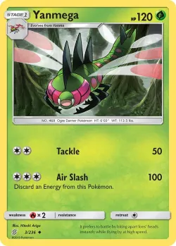 Yanmega #3/236 · Pokémon
