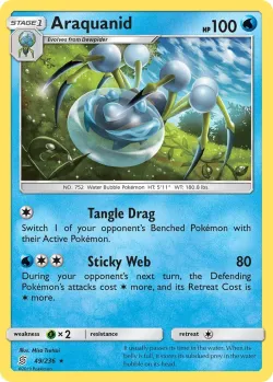 Araquanid #49/236 · Pokémon