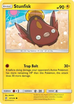 Stunfisk #67/236 · Pokémon