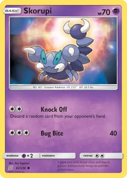 Skorupi #82/236 · Pokémon