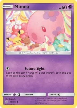 Munna #88/236 · Pokémon